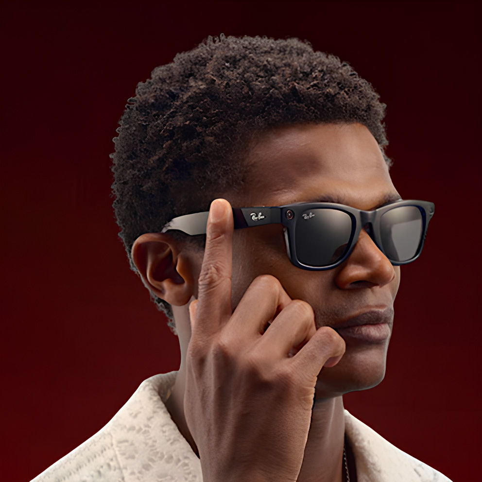 ᐈ Ray-Ban Meta Wayfarer RW4006 Black G15 Green – смарт-очки Ray